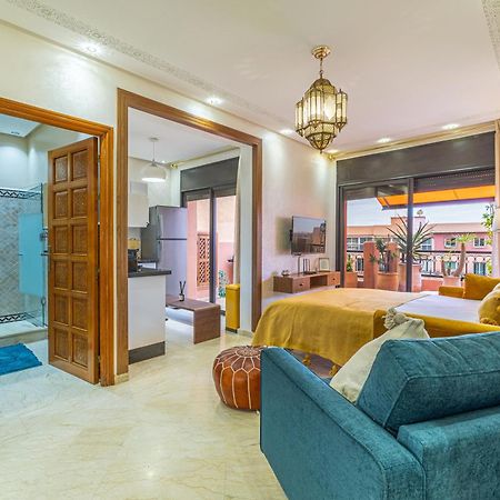 Le Jasmin - Appartement Authentique A Gueliz Marrakesh Eksteriør bilde