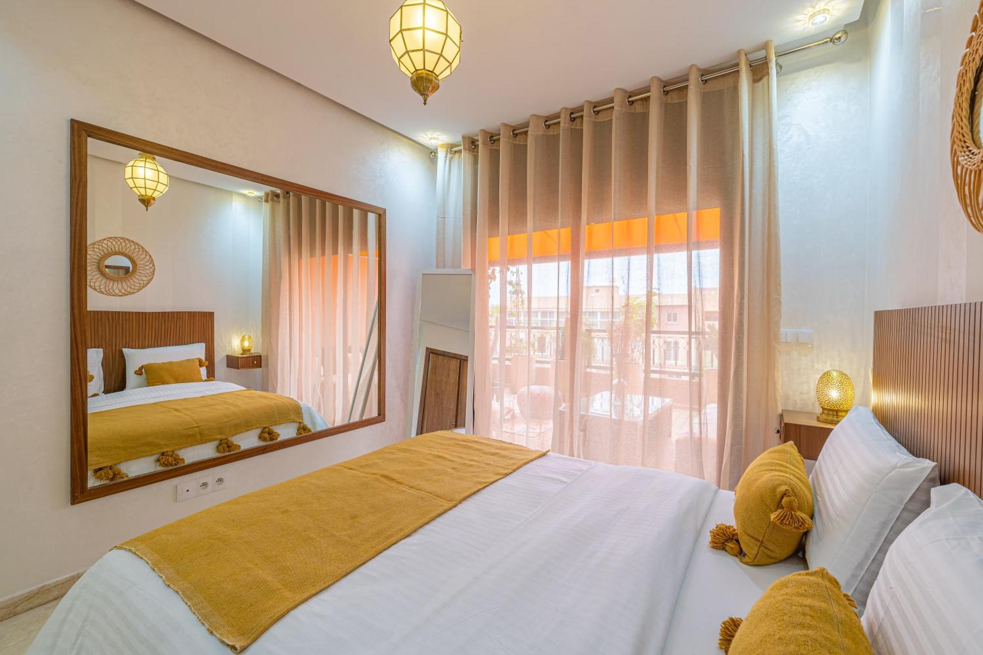 Le Jasmin - Appartement Authentique A Gueliz Marrakesh Eksteriør bilde