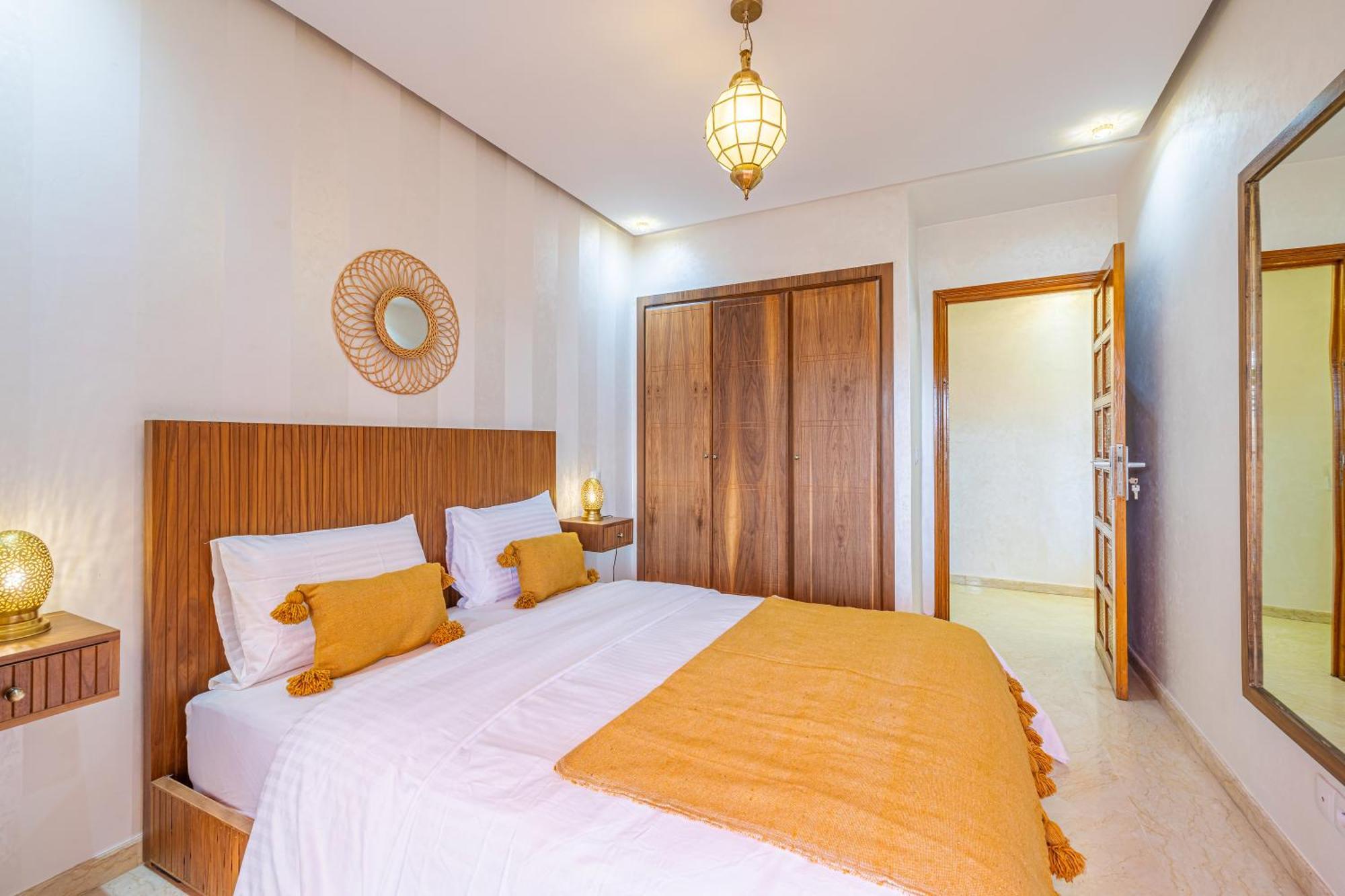 Le Jasmin - Appartement Authentique A Gueliz Marrakesh Eksteriør bilde